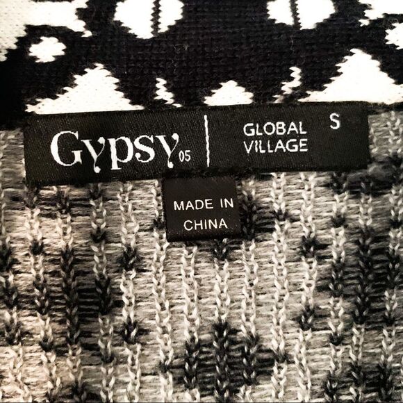 Gypsy 05 Global Village Drape Cardigan - Picture 2 of 3
